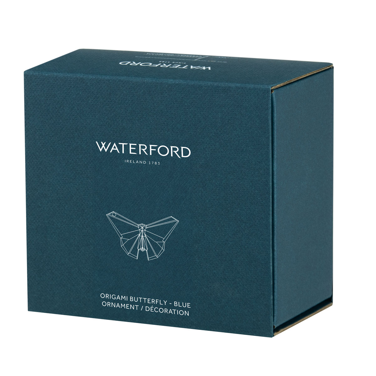 Waterford 2024 Origami Butterfly Ornament, Blue